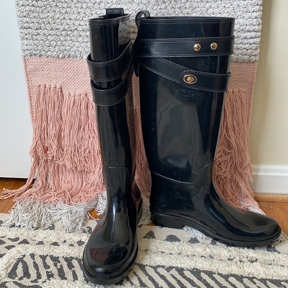 Coach rain/snow boots - Picture 3 of 6